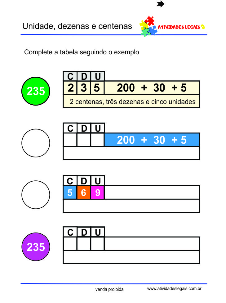 QUIZ DE MATEMÁTICA - 2º ANO - 3º ANO (EF) - SISTEMA DE NUMERAÇÃO